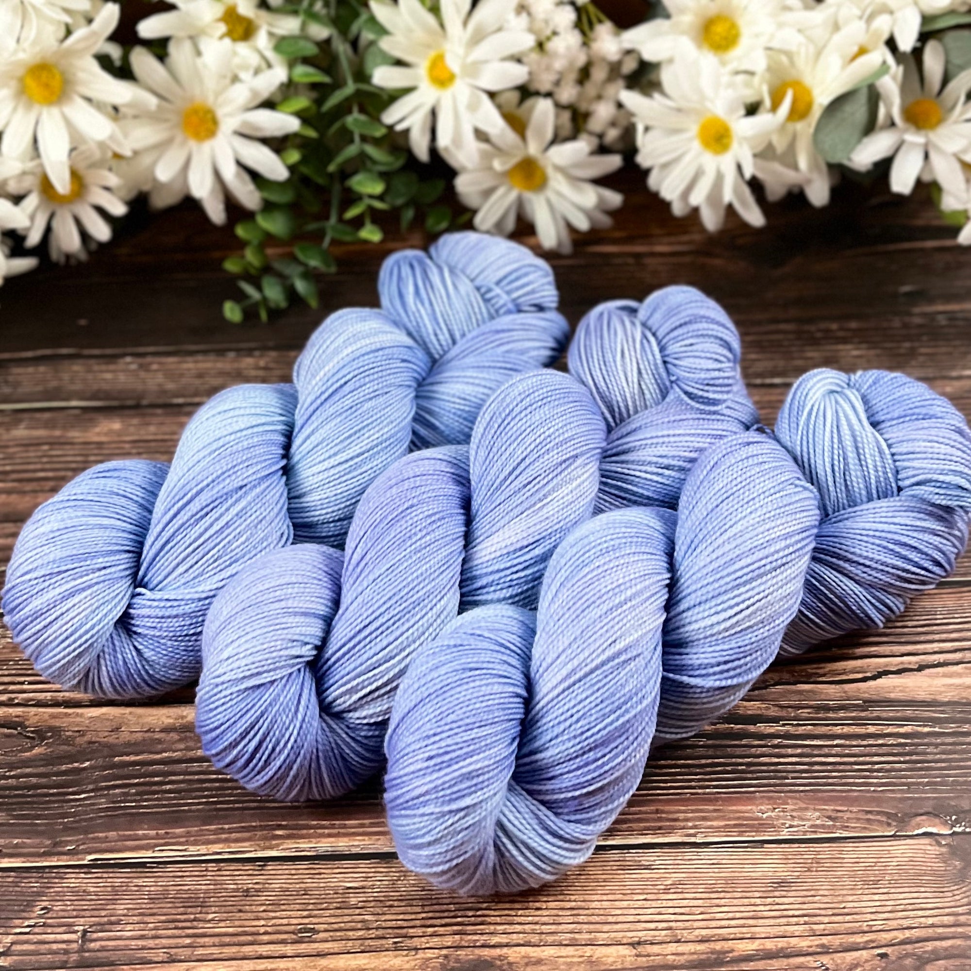 "Delphinium" Hand-dyed Yarn