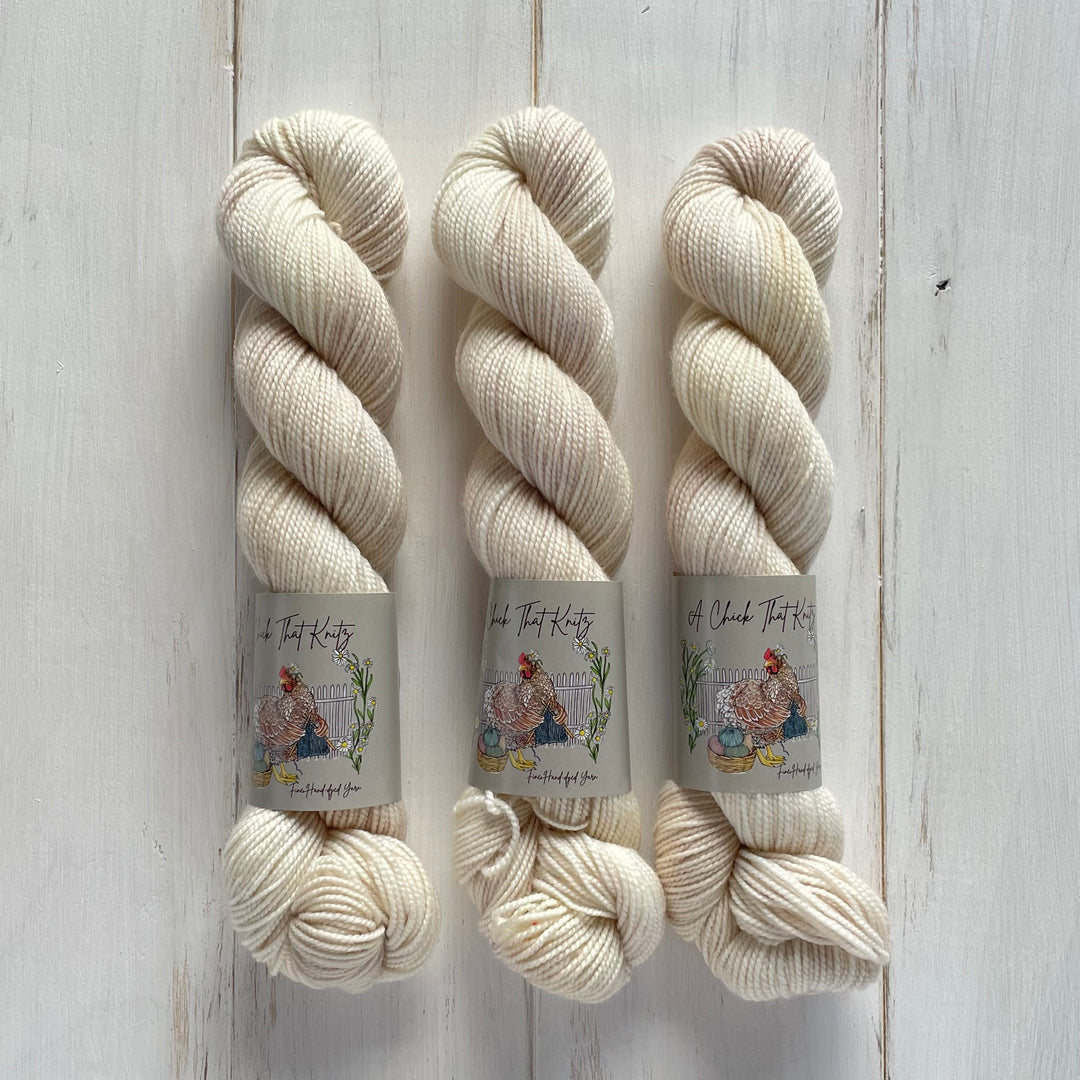 "Summer Linen" Deluxe Sock Halves Hand-Dyed Yarn