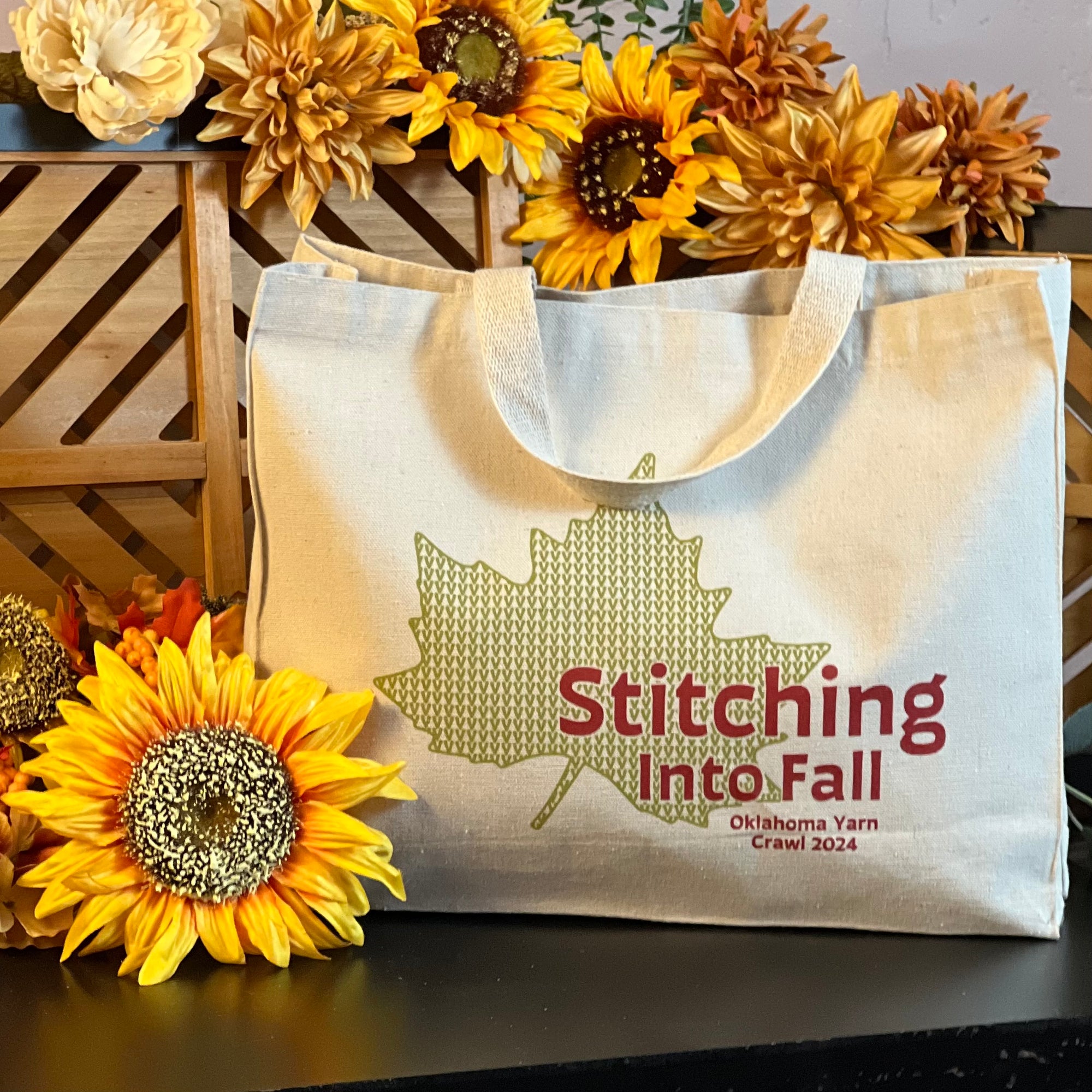 Oklahoma Yarn Crawl Project Bag