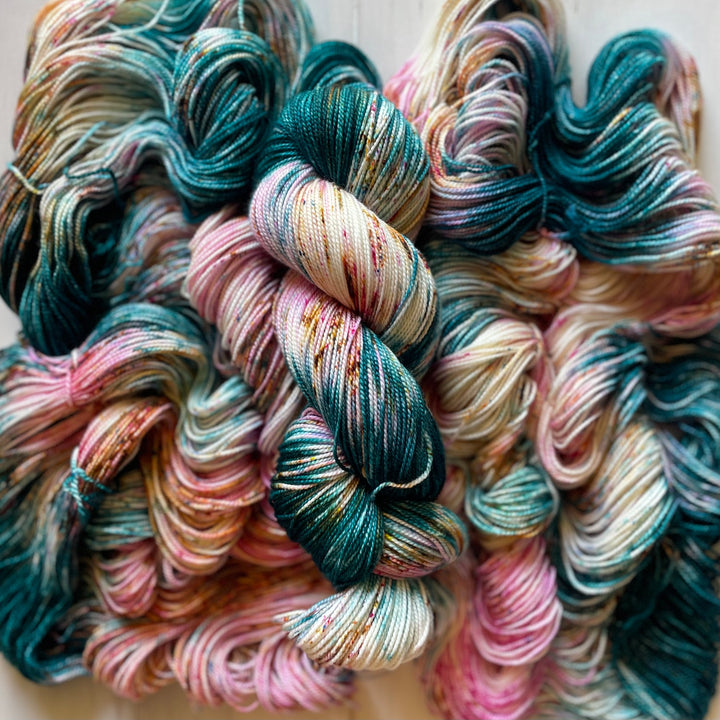 "Paris Pathways" Deluxe Sock Hand-Dyed Yarn