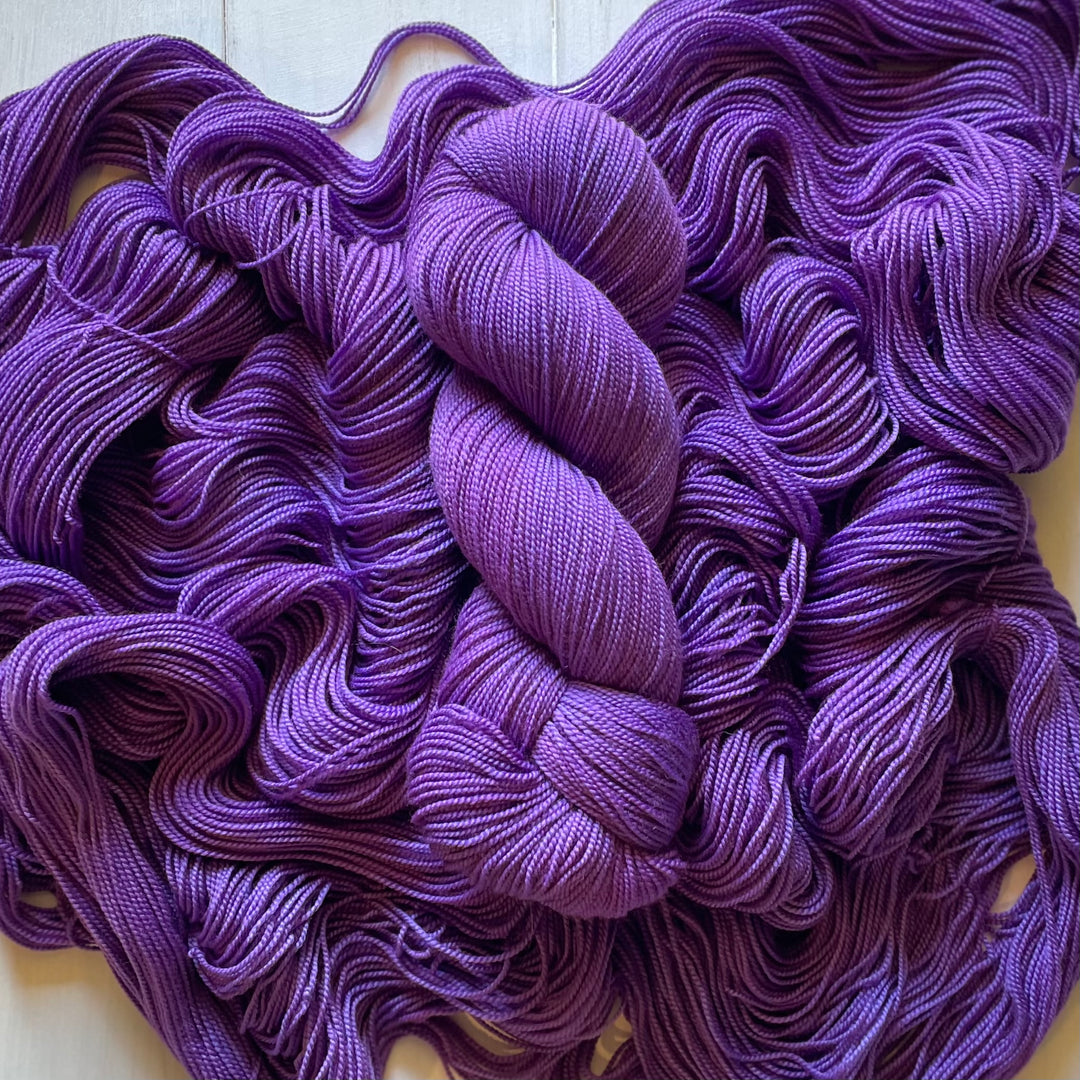 "Wisteria" Deluxe Sock Hand-Dyed Yarn