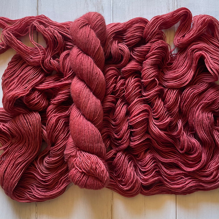 "Rust" Singles Fingering 50gm Hand-Dyed Yarn