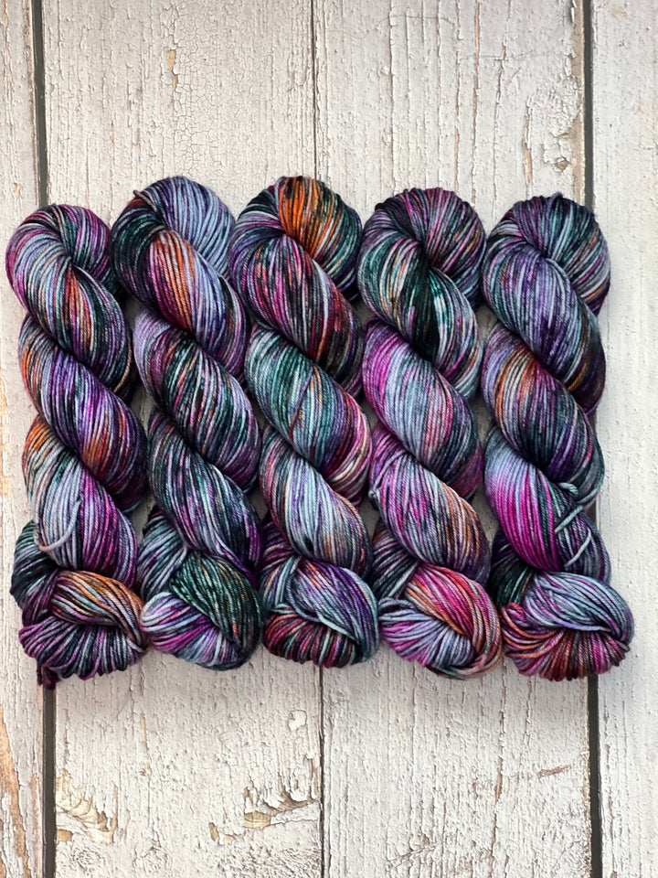 "Galaxy Quest" Merino DK Hand-dyed Yarn