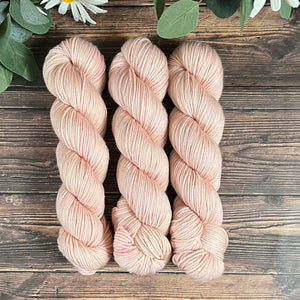 "Seashells" - Worsted (Discontinued Base) Hand-dyed Yarn