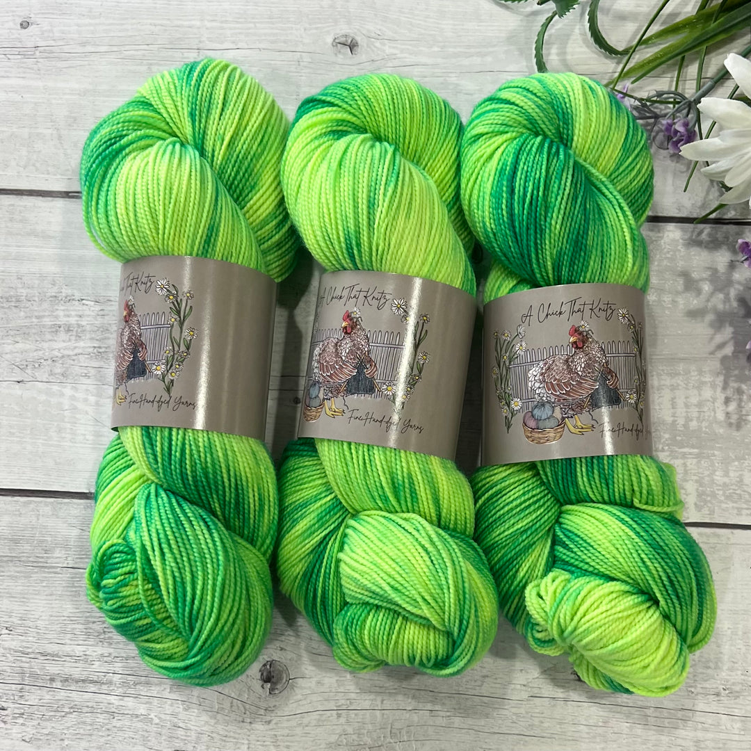 "Elphaba" Hand-dyed Yarn