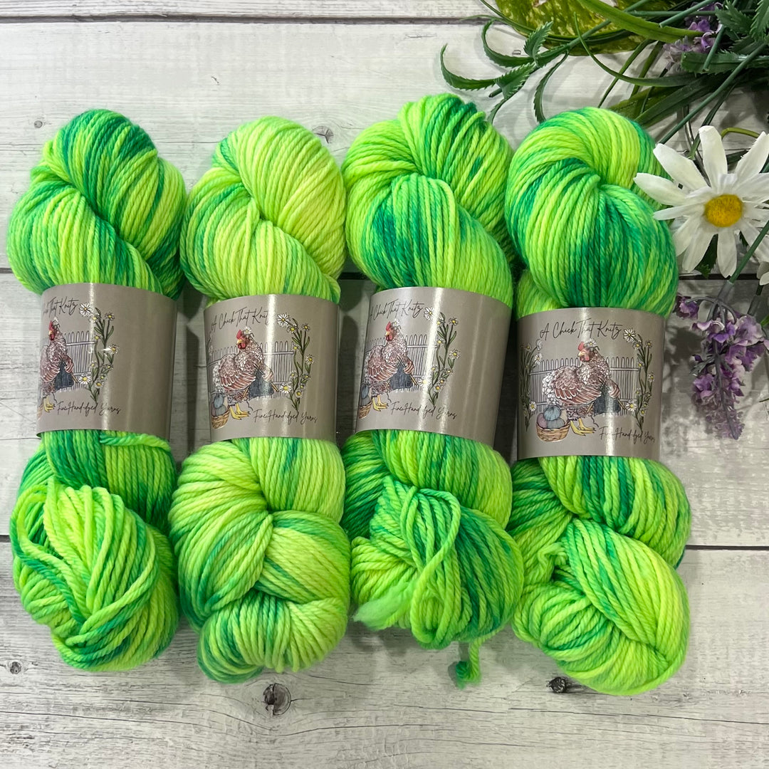 "Elphaba" Hand-dyed Yarn