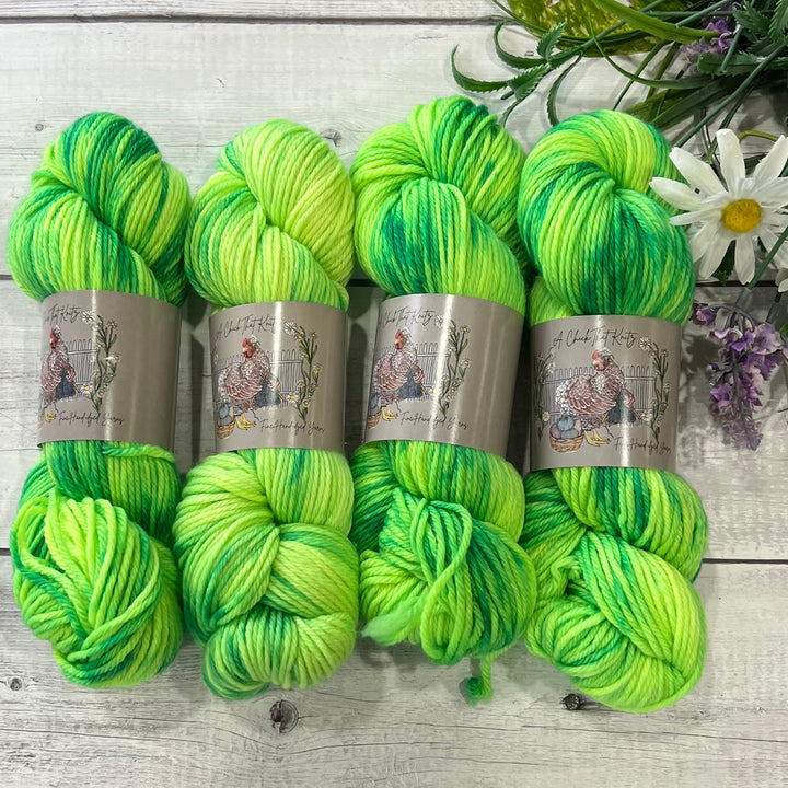 "Elphaba" Hand-dyed Yarn