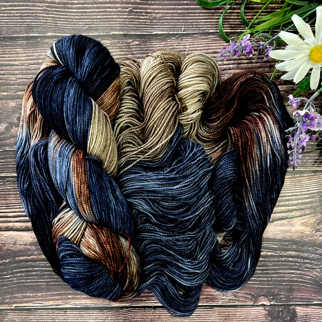 "High Tide" Hand-dyed Yarn