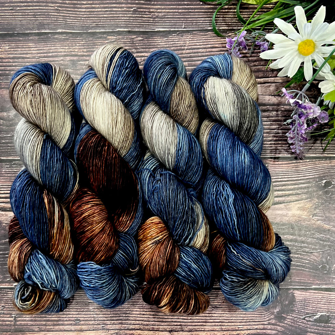 "High Tide" Hand-dyed Yarn