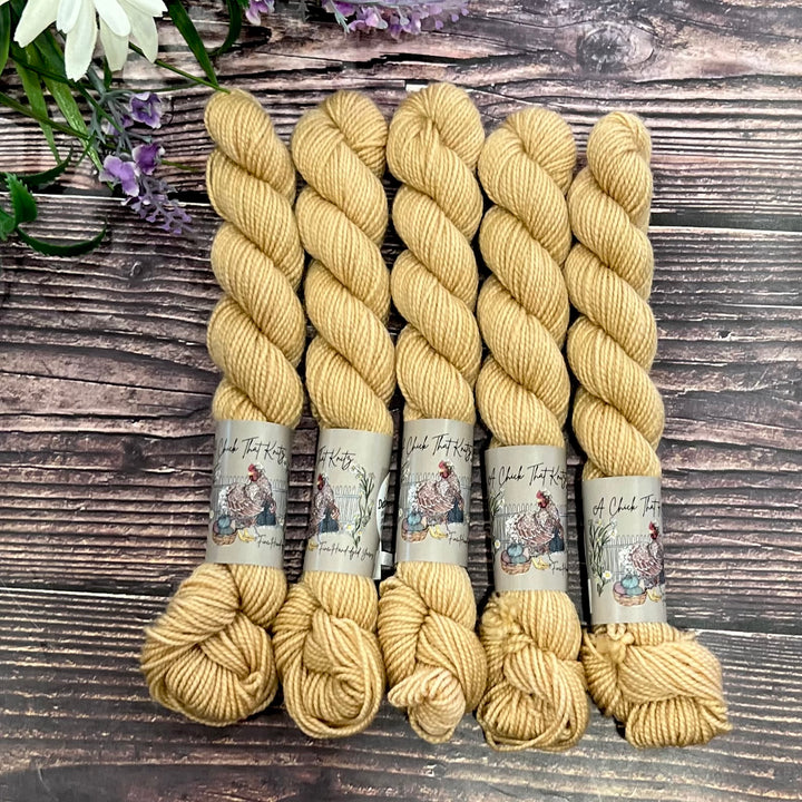 "Sand Castle" Mini Sock Hand-dyed Yarn