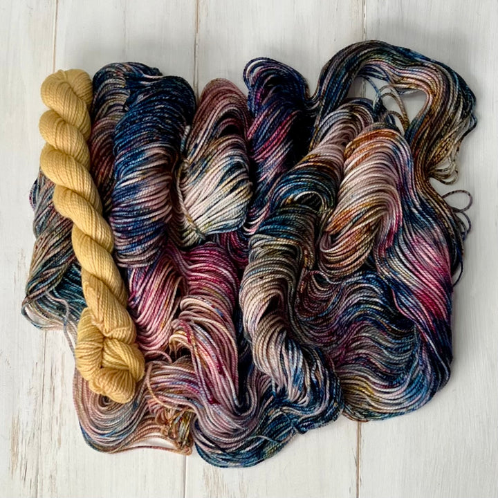 "Folk Art"  Deluxe Sock Hand-dyed Yarn