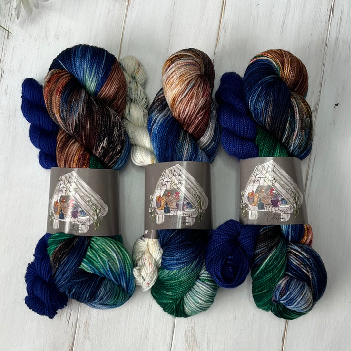 Chicken Scratch Deluxe Sock Hand-dyed Yarn
