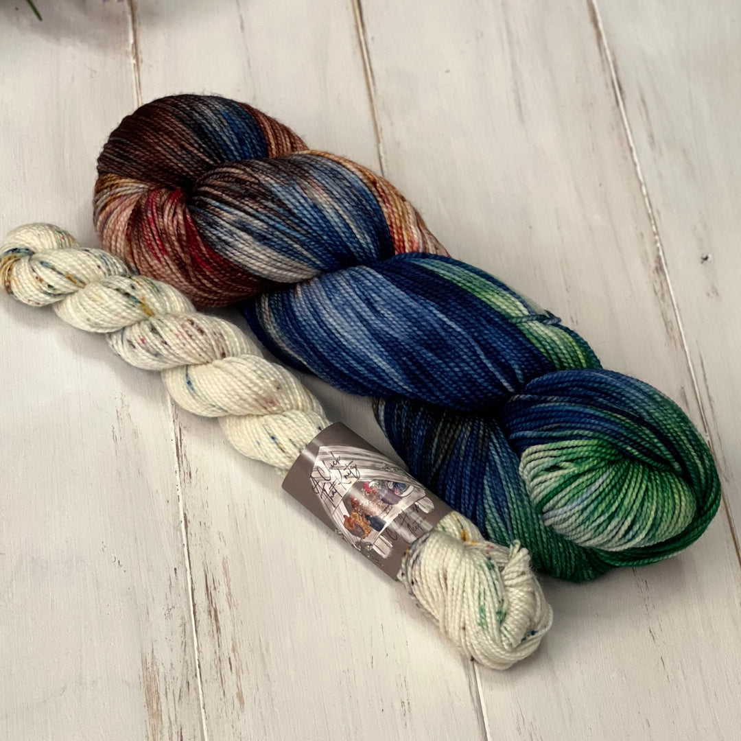 Chicken Scratch Deluxe Sock Hand-dyed Yarn