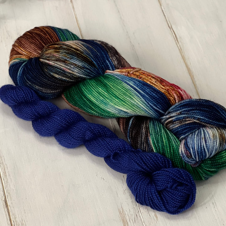 Chicken Scratch Deluxe Sock Hand-dyed Yarn