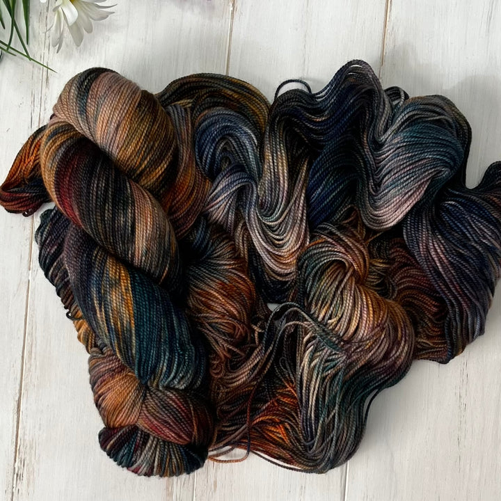 Rooster Dance Deluxe Sock Hand-dyed Yarn