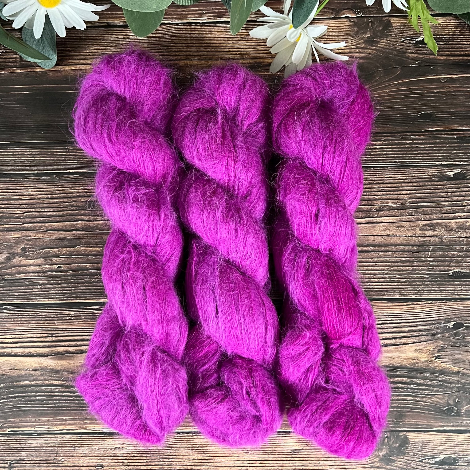 "Sassy Pants" Suri Alpaca Hand-dyed Yarn