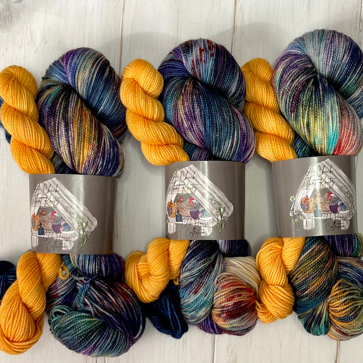 Party Chicks  Deluxe Sock Hand-dyed Yarn