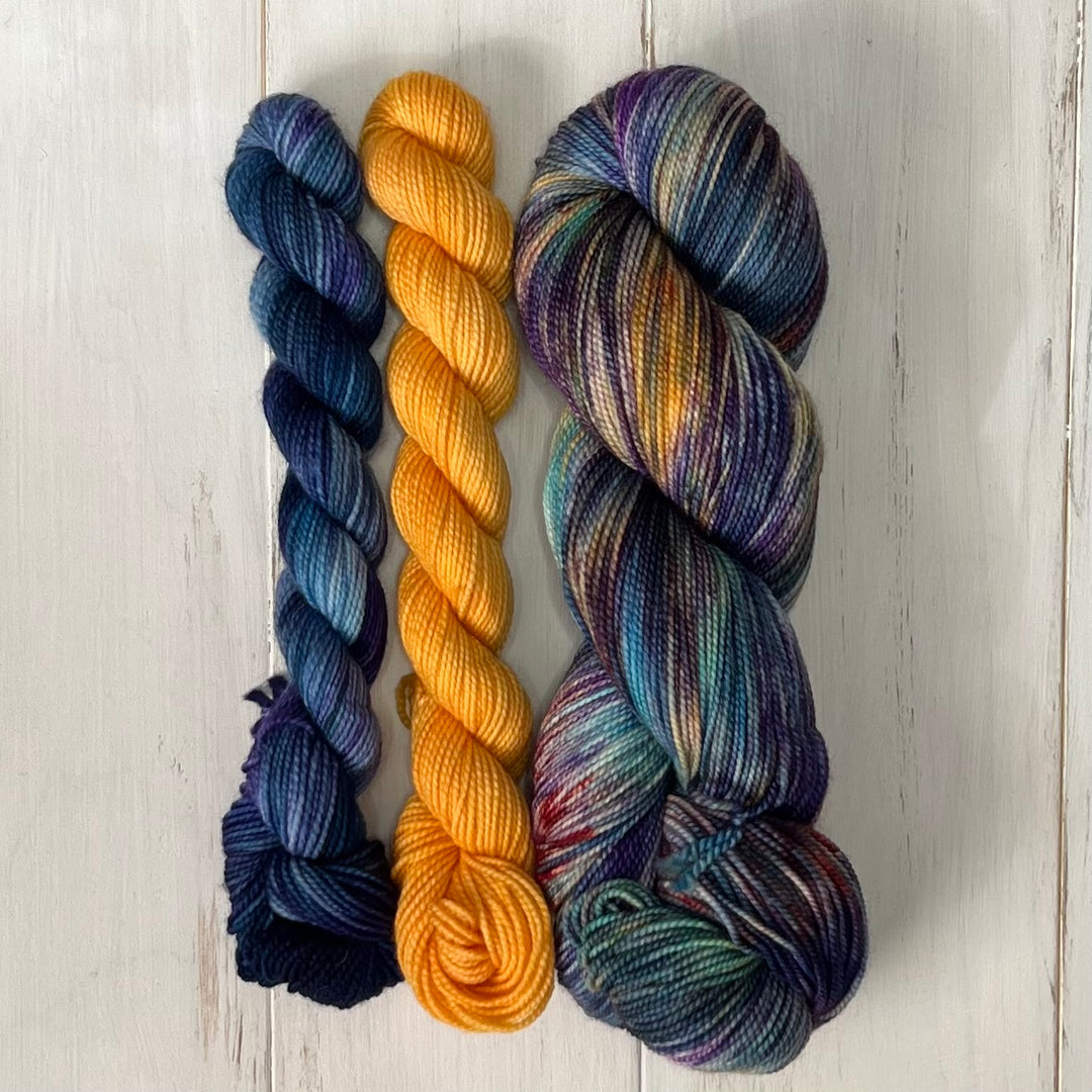 Party Chicks  Deluxe Sock Hand-dyed Yarn