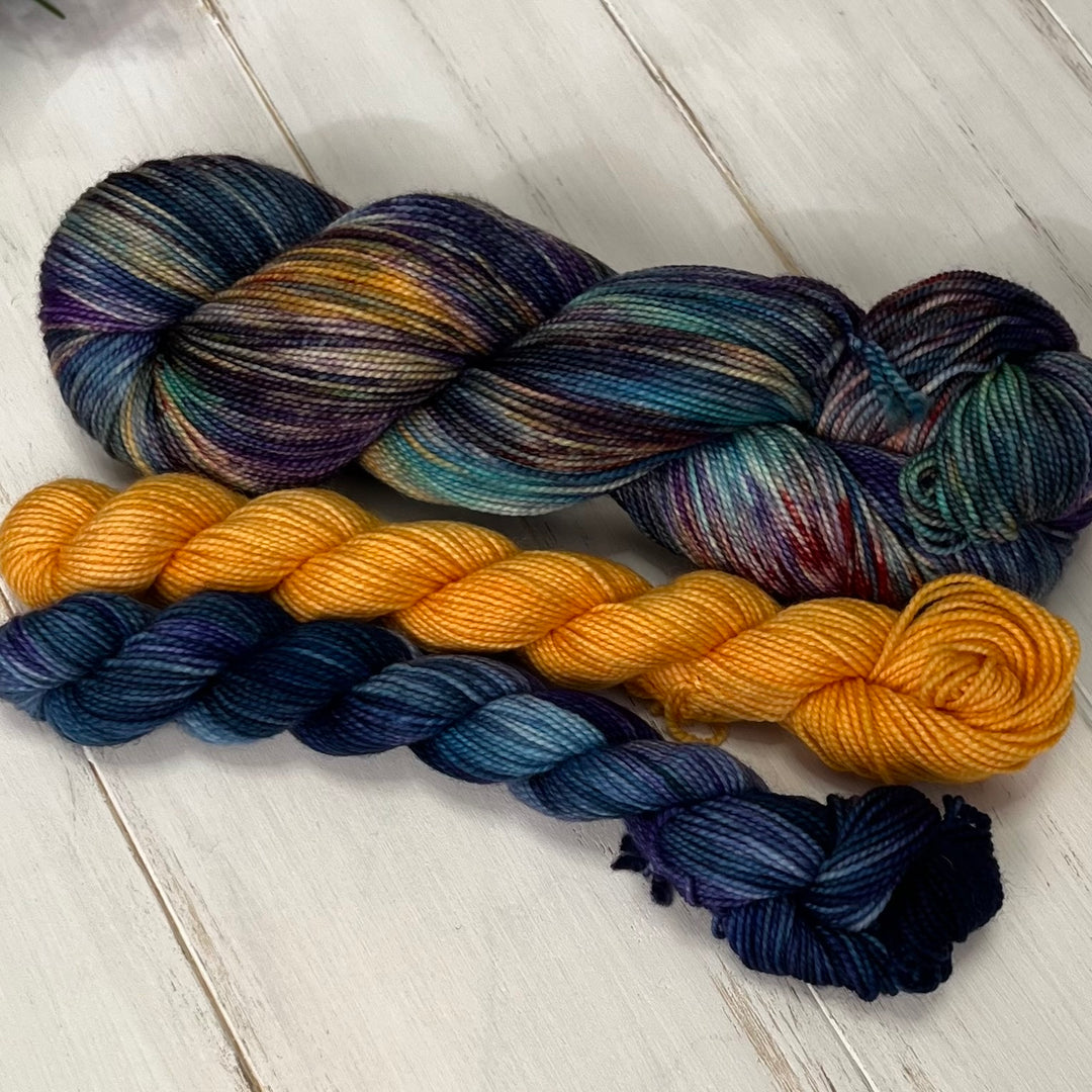 Party Chicks  Deluxe Sock Hand-dyed Yarn