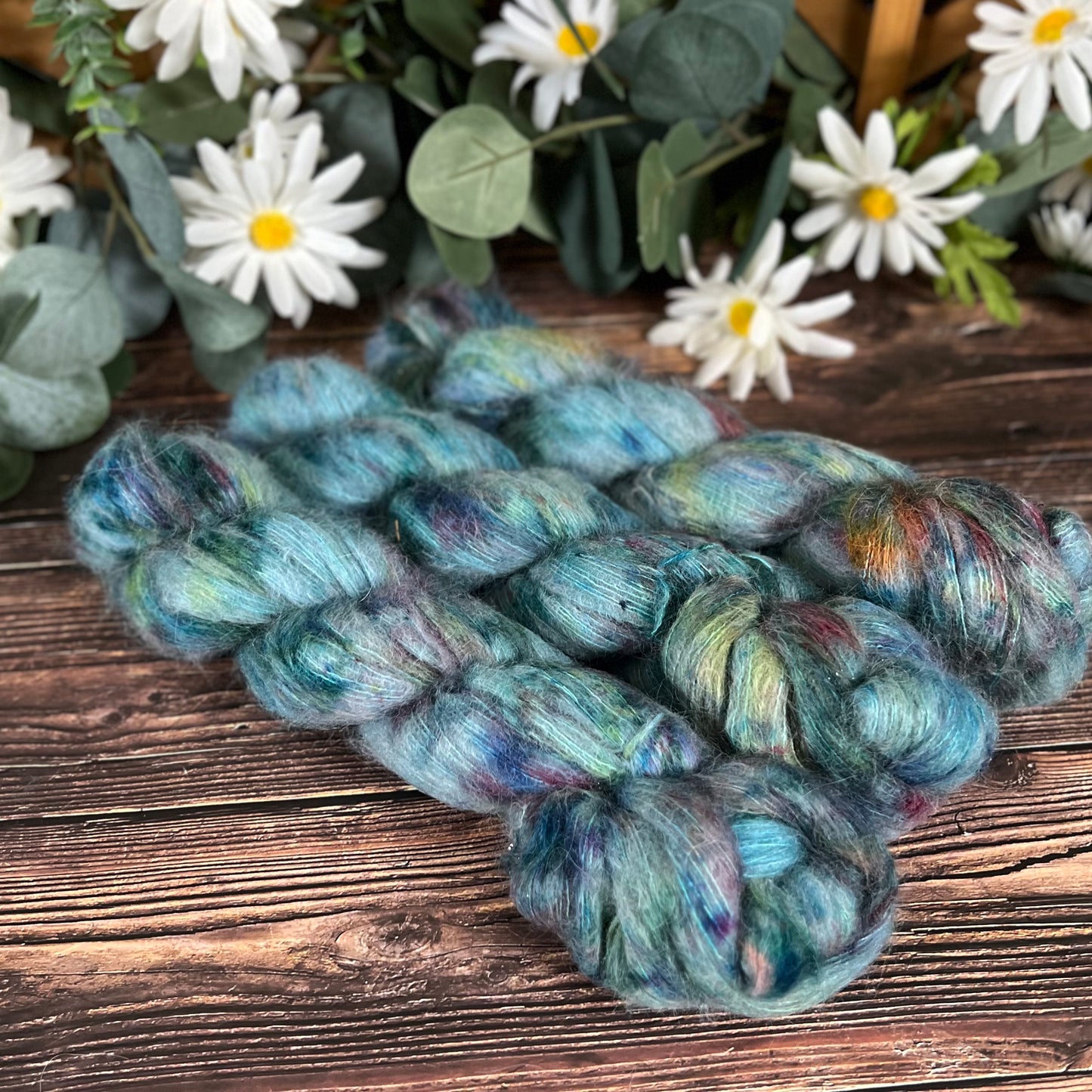 "Marie Louise" Suri Alpaca Hand-dyed Yarn