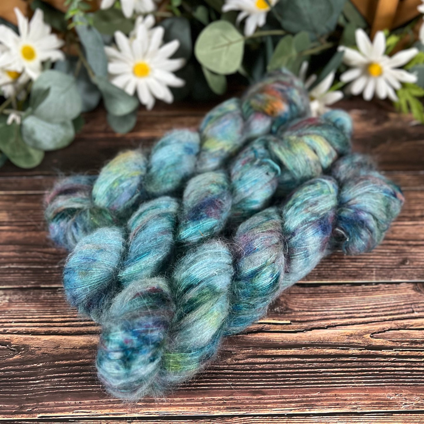 "Marie Louise" Suri Alpaca Hand-dyed Yarn