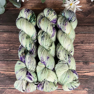 "Lavender Fields" Hand-dyed Yarn