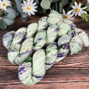 "Lavender Fields" Hand-dyed Yarn