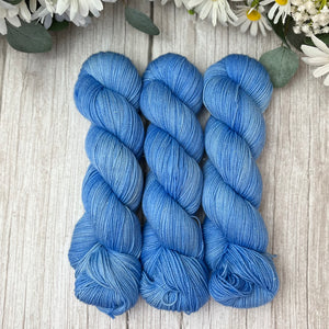"French Country" Deluxe Sparkle Fingering Hand-dyed Yarn