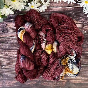 "Fall Drives" Hand-dyed Yarn