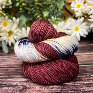 "Fall Drives" Hand-dyed Yarn