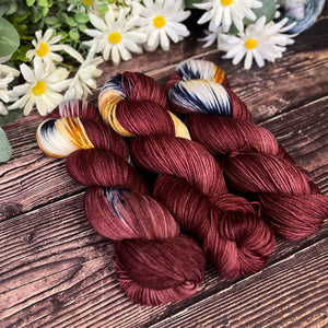 "Fall Drives" Hand-dyed Yarn