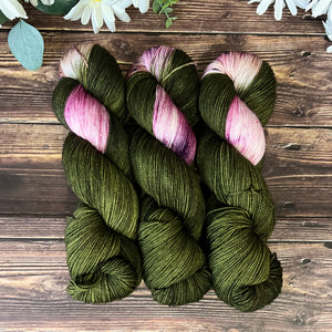 "Succulent" Hand-dyed Yarn