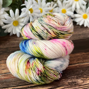 "Wildflowers" Hand-dyed Yarn