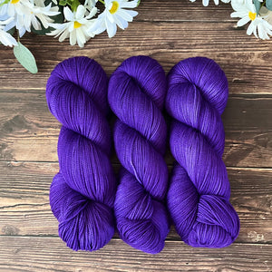 "Amethyst" Hand-dyed Yarn
