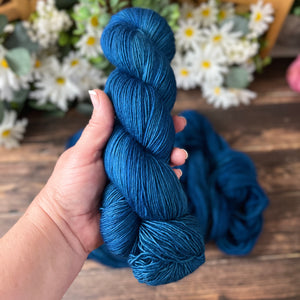 "Peacock" Hand-dyed Yarn