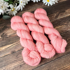 "Salmon Streams" Hand-dyed Yarn