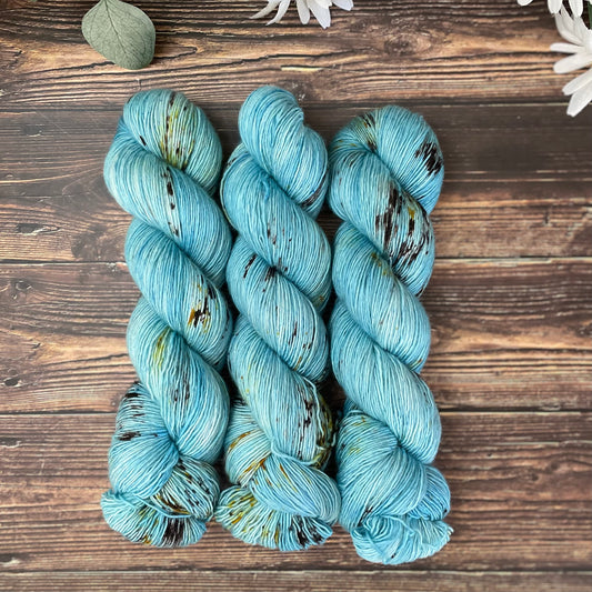 "Robin's Egg" Hand-dyed Yarn