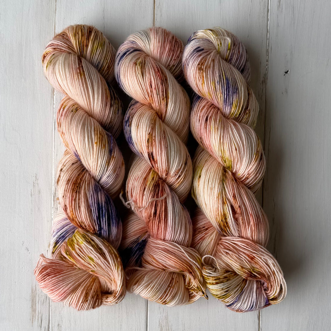 "Girls Night" Singles Fingering Hand-Dyed Yarn
