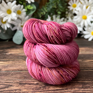 "Rosewood"  Hand-dyed Yarn