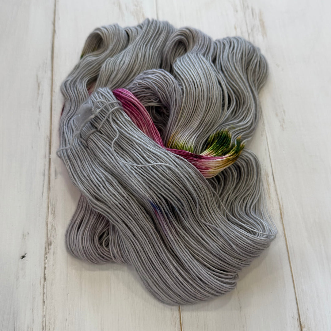 "Turtledove" Assigned Pooling Hand-Dyed Yarn - Dye Break
