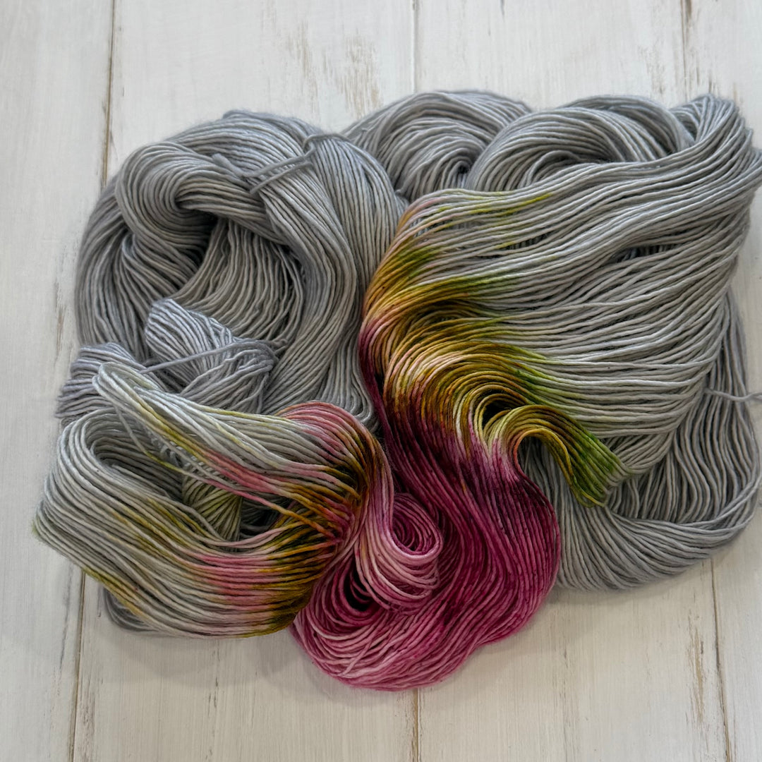 "Turtledove" Assigned Pooling Hand-Dyed Yarn - Dye Break