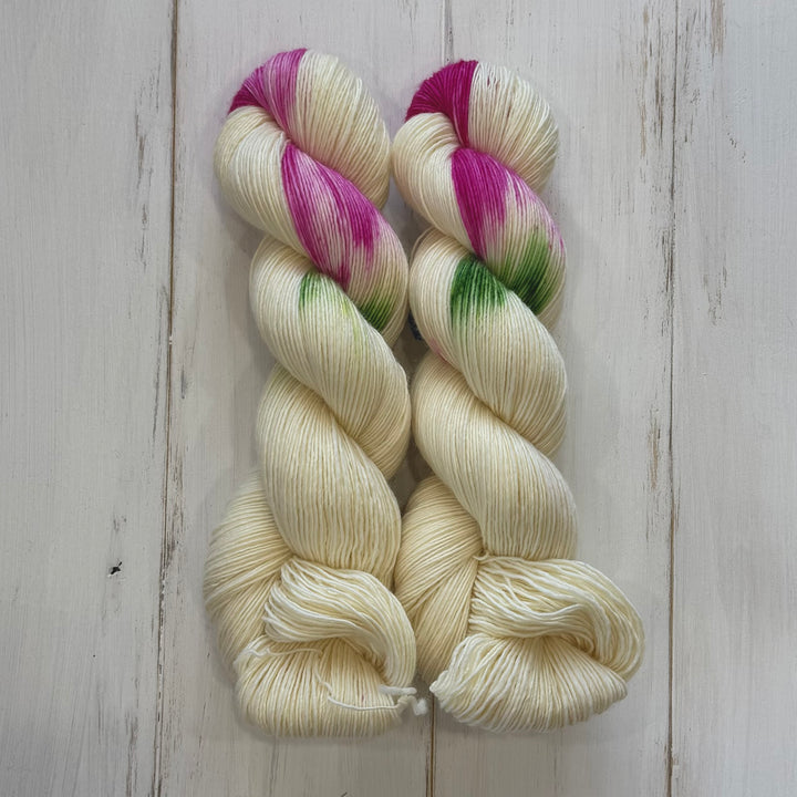 "Vintage Rose" Assigned Pooling Hand-Dyed Yarn