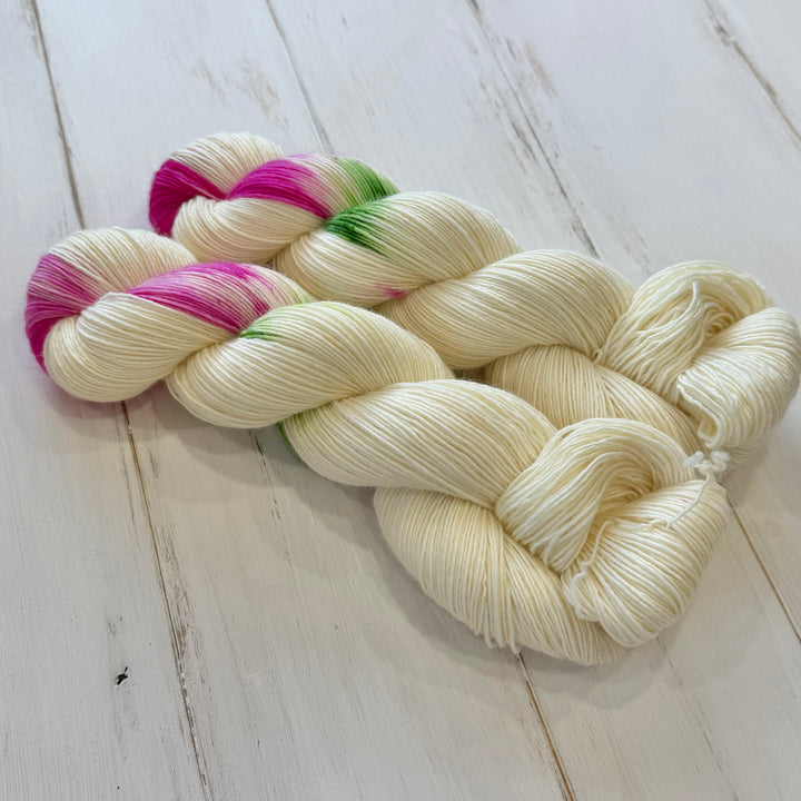 "Vintage Rose" Assigned Pooling Hand-Dyed Yarn