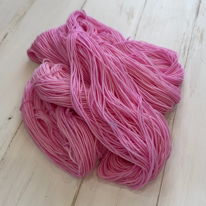 "Paris Pink" Hand-Dyed Yarn - Deluxe Sock
