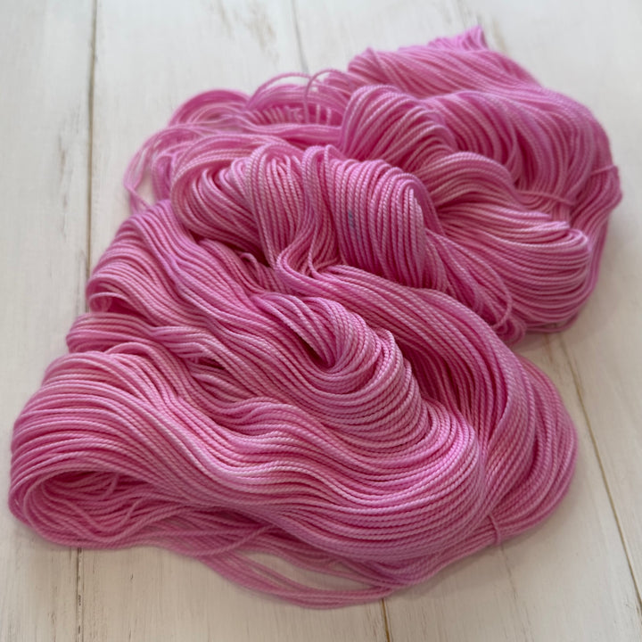 "Paris Pink" Hand-Dyed Yarn - Deluxe Sock