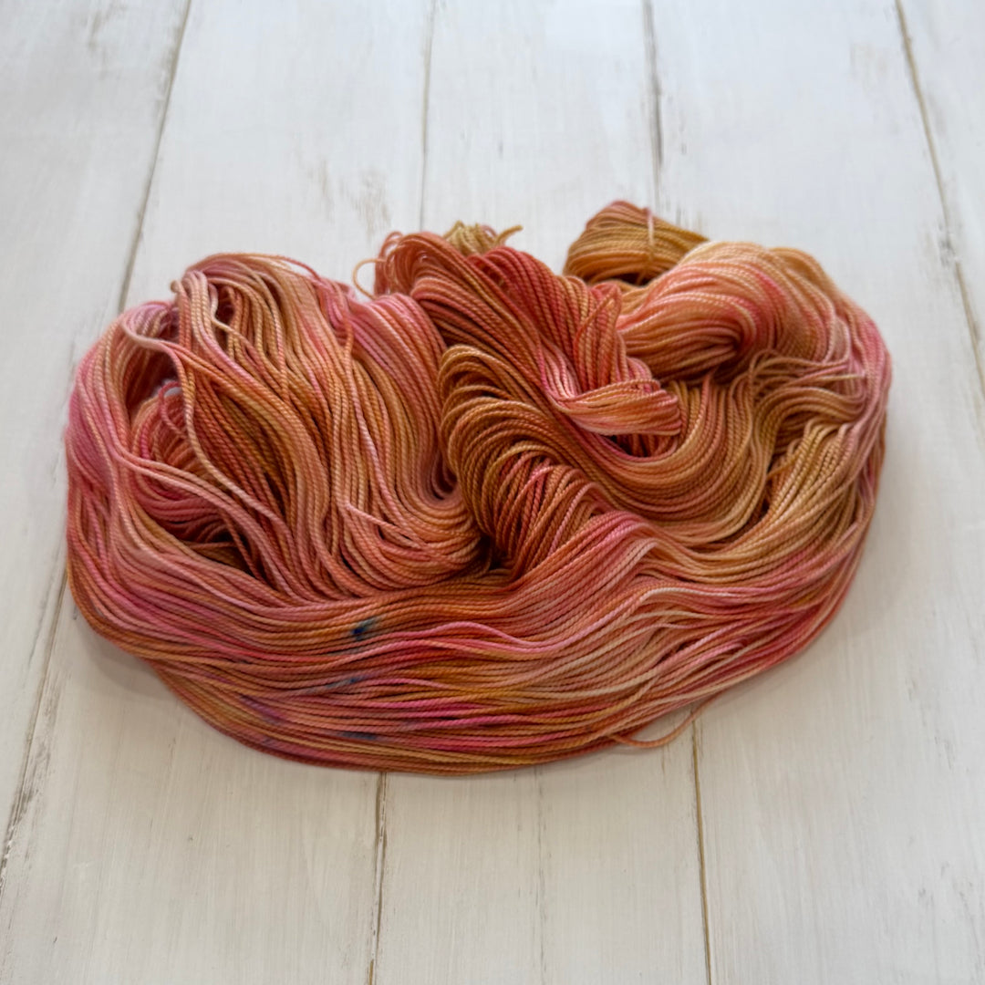 "Aurora" Hand-Dyed Yarn - Deluxe Sock Singles Fingering
