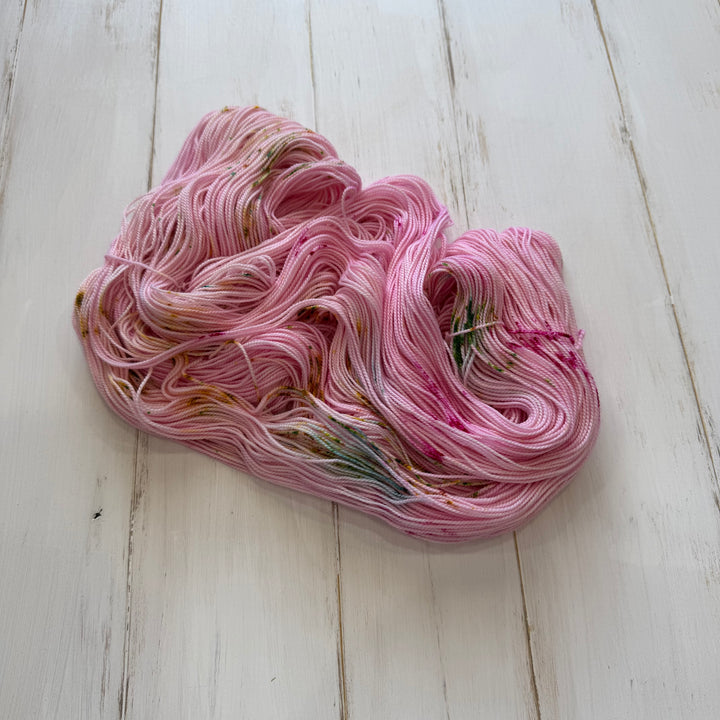 "Pink Everyday" Hand-Dyed Yarn - Deluxe Sock