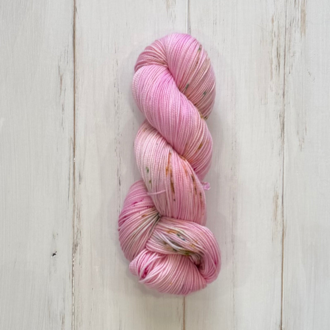 "Pink Everyday" Hand-Dyed Yarn - Deluxe Sock