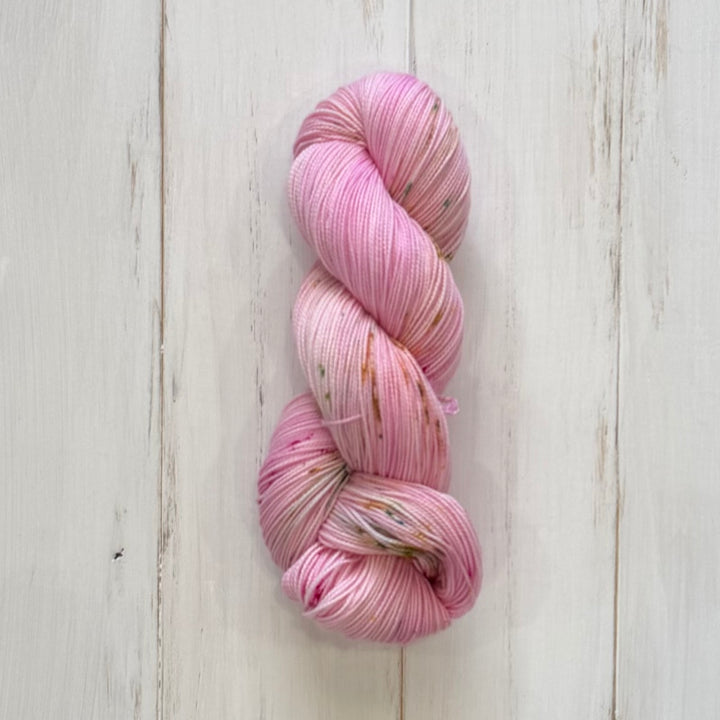"Pink Everyday" Hand-Dyed Yarn - Deluxe Sock