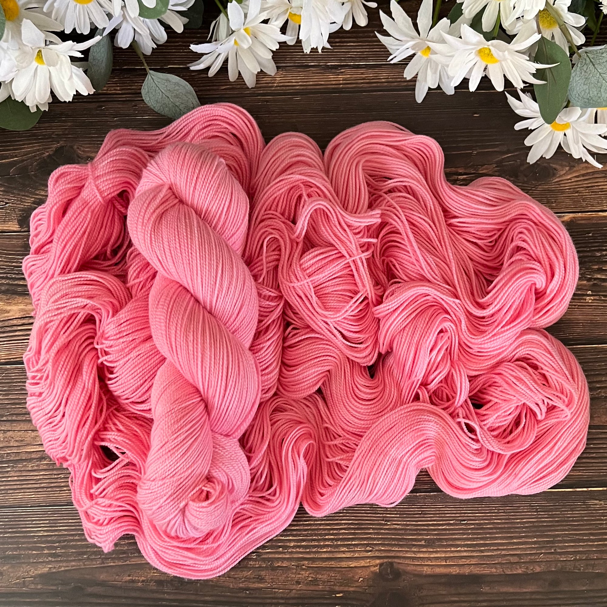 "Flamingo" Hand-dyed Yarn